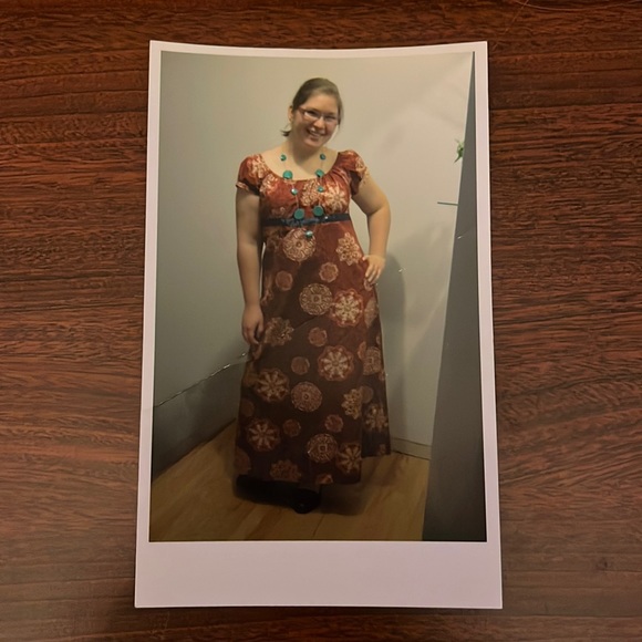 Handmade by me - Imperial Waist Maxi Cotton Dress - Picture 7 of 7